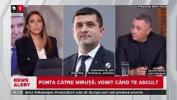 Schimb DUR de replici între PONTA și MIRUȚĂ