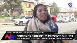 "Podemos Bariloche" presented its list for the city charter reform
