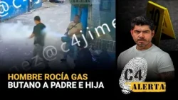 Sujeto en estado de ebriedad rocía gas butano a hombre y menor de 9 años en Iztapalapa