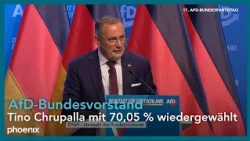 Neuwahl des Bundesvorstands: Tino Chrupalla erneut AfD-Vorsitzender | 04.07.2026