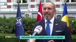 Stirile Kanal D - Pregatiri pentru SUMMITUL NATO DE LA ANKARA | Editie de pranz