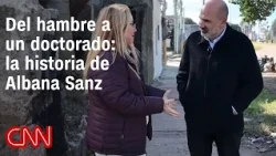 She went hungry as a child and today she has a doctorate: this is the story of Albana Sanz