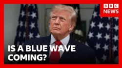 Can Trump fight off a Democratic blue wave this US midterms? | BBC News