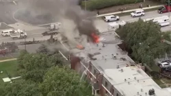 Dozens of residents displaced after fire tears through Woodridge apartment