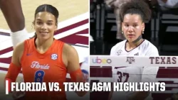 No. 7 Florida Gators vs. No. 19 Texas A&M Aggies | Full Match Highlights | ESPN Volleyball