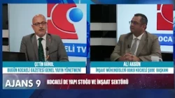 AJANS 9 KONUĞU İMO KOCAELİ ŞUBE BAŞKANI ALİ AKGÜN