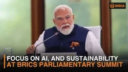 12th BRICS Parliamentary Forum: PM Modi Interacts with Global Delegations as Plenary Sessions Begin
