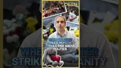 When disaster strikes, humanity should rise above politics