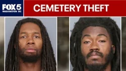 2 arrested in bronze vase theft from Maryland cemetery