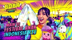 Boba Lagi Di Festival Anak Indonesia RTV!! | BOBA RTV