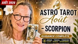 ♏ SCORPIO AUGUST 2026: 3 of Cups 🦂 COME OUT OF YOUR SHELL — The answer to your questions is in LA...