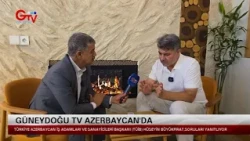 GÜNEYDOĞU TV AZERBAYCAN'DA - TÜİB BAŞKANI HÜSEYİN BÜYÜKFIRAT ALİ KILIÇ'IN SORULARINI YANITLADI