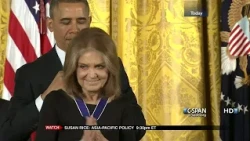 Gloria Steinem Receives Presidential Medal of Freedom