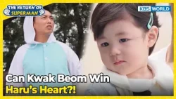 Can Kwak Beom Win Haru’s Heart?! [The Return of Superman:Ep.631] | KBS WORLD TV 260809