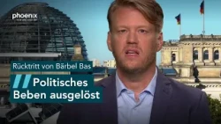 phoenix nachgefragt mit Martin Greive zum Rücktritt von Bärbel Bas | 12.10.26