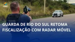 Rio do Sul Municipal Guard resumes speed trap enforcement