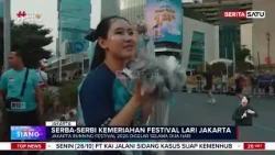 Viral Terobos Barikade di Jakarta Running Festival | Beritasatu Siang