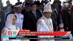 MENTERI KKP PIMPIN UPACARA HUT KE-81 RI DI KNMP SORUE JAYA