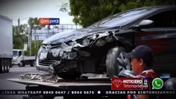 Taxi and car crash leaves several injured in Estelí