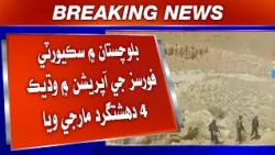 Balochistan Mein Security Forces Ji Operation Mein Wadhik 4 Dehshatgard Marji Waya