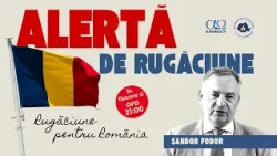 Prayer Alert 1.26 | August 30, 2026, Șandor Fodor