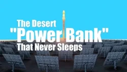 The desert 'power bank' that never sleeps
