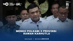 Menko Polkam: 6 Provinsi Rawan Karhutla