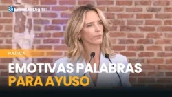 Álvarez de Toledo's heartfelt praise for Ayuso: "We owe you an immeasurable debt"