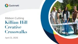 Gwinnett partners with local students, teachers to design creative crosswalks