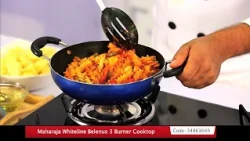 Maharaja Whiteline Belenus 3 Burner Cooktop