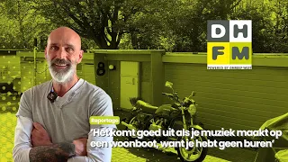 INSIDE: Ton renovated his houseboat completely to his own taste
