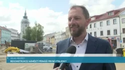 REKONSTRUKCE NÁMĚSTÍ PŘINÁŠÍ PRVNÍ VÝSLEDKY