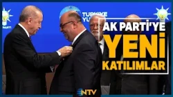 Breaking News: Erdoğan Pins Badges on Names Joining AK Party | NTV