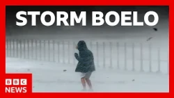 Storm Boelo brings floods, travel disruption, and power cuts for tens of thousands | BBC News