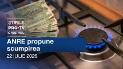 Știrile PRO TV (ORA 20:00) | ANRE PROPUNE SCUMPIREA | Moldova
