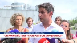 Gabriel Attal: "I want to create a price shield for water bills"