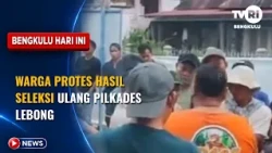 RESIDENTS PROTEST LEBONG VILLAGE HEAD ELECTION SELECTION RESULTS