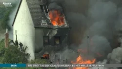 Tűz ütött ki egy családi házban és két melléképületben - 2026.07.13.