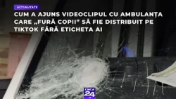 Cum a ajuns videoclipul cu ambulanța care „fură copii” să fie distribuit pe TikTok fără eticheta AI