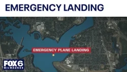 Emergency water landing: Tom Tiffany's plane loses power | FOX6 News Milwaukee