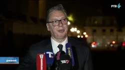 Vučić prisustvovao Makronovoj večeri za svetske lidere u Jelisejskoj palati