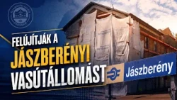 FELÚJÍTJÁK A JÁSZBERÉNYI VASÚTÁLLOMÁST