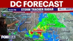 DC weather forecast: Severe storms calm down after tornado warning in Maryland