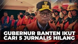 Banten Governor Joins Search for 5 Journalists Missing in Sunda Strait Waters | KOMPAS MALAM