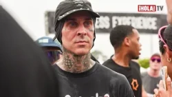 Travis Barker reveals how he escaped a burning plane seconds before it exploded 😱🔥