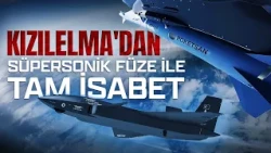 Bayraktar KIZILELMA hits the bullseye with its supersonic missile
