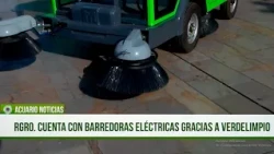 Rionegro now has electric street sweepers thanks to Verdelimpio