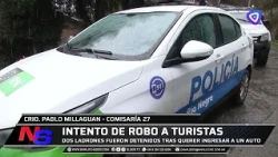 They tried to rob a car near a gated community and were arrested