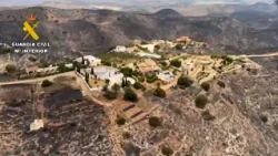 Spagna, la devastazione degli incendi in Almería vista dall'alto