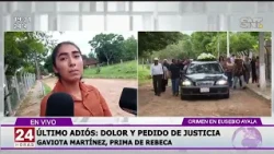 El último adiós a Rebeca Martínez